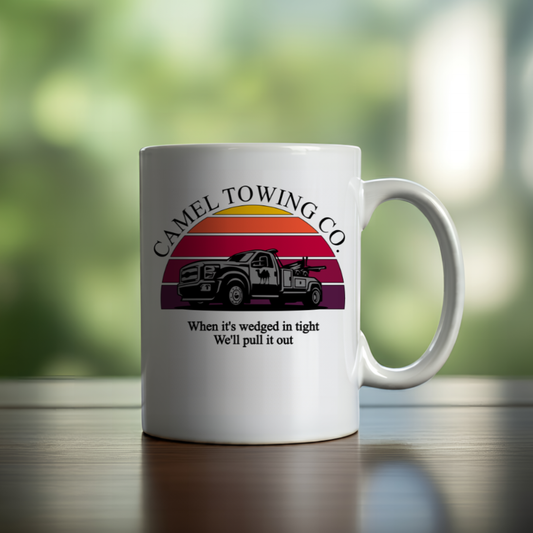 Camel Towing Company Mug