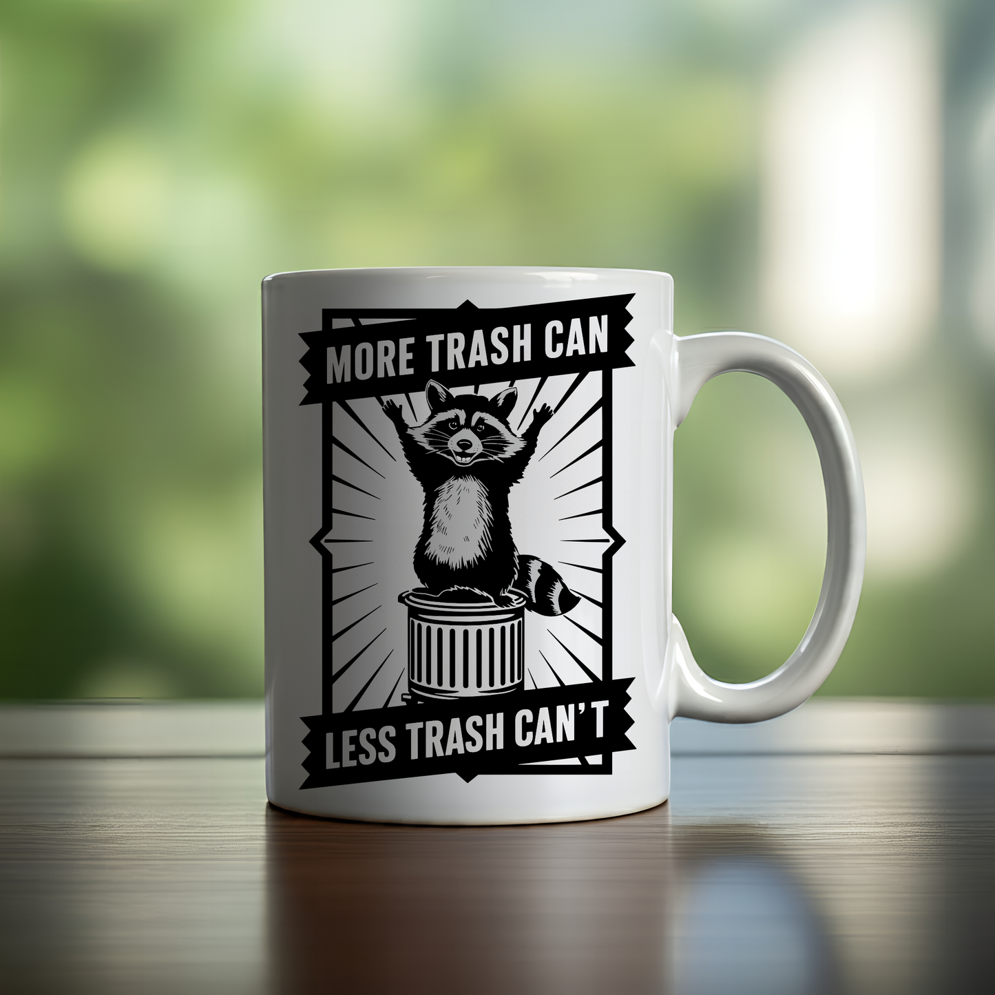 Trash Can Panda Mug