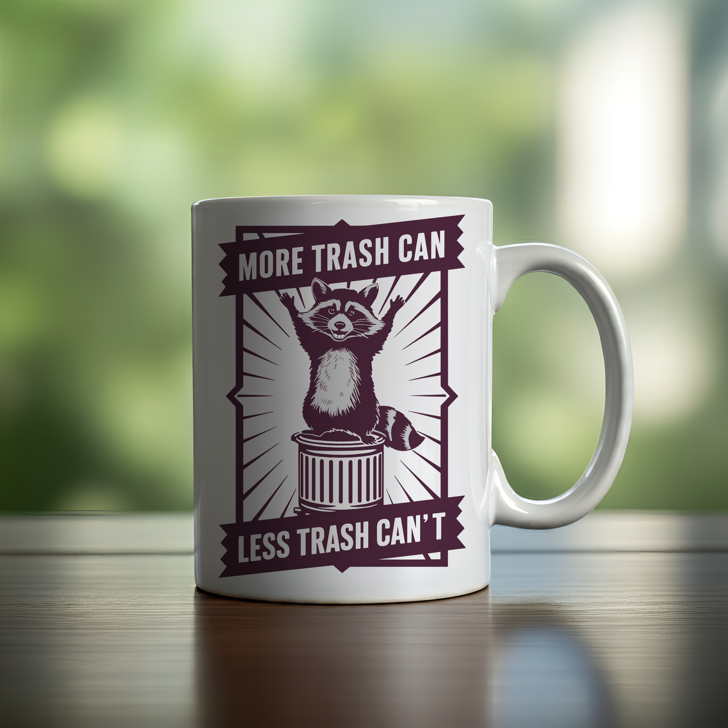Trash Can Panda Mug